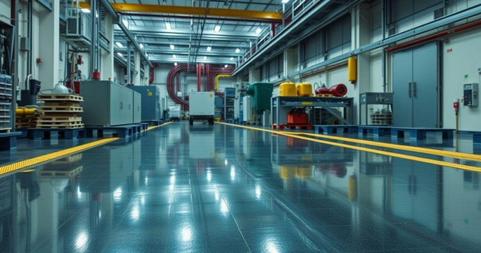 Piso Industrial Resinada: Vantagens e Aplicações