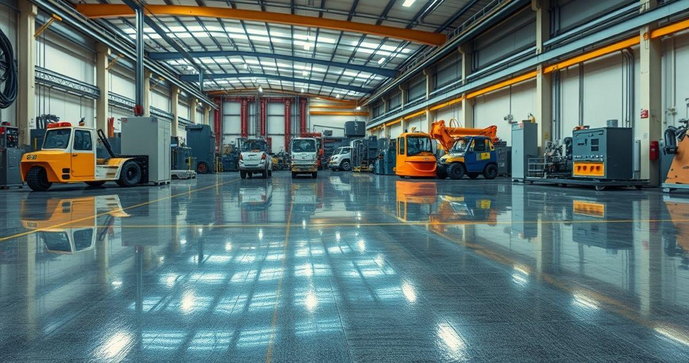 Piso industrial epóxi: Vantagens e Aplicações que Você Precisa Conhecer