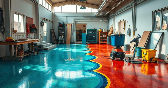 Pintura epóxi para piso: saiba como transformar seu ambiente Pintura epóxi para piso: saiba como transformar seu ambiente