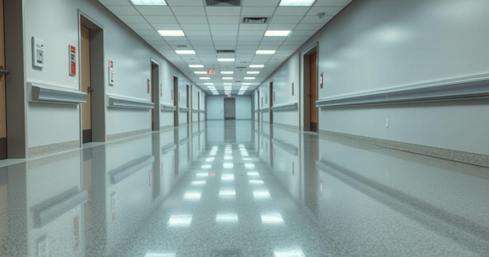 Piso epóxi hospitalar para ambientes seguros e duráveis Piso epóxi hospitalar para ambientes seguros e duráveis