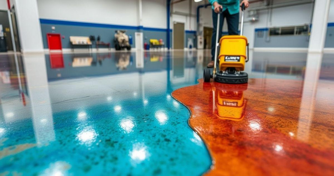 Revestimento e Pintura de Piso com Resina Epóxi: Vantagens e Aplicações