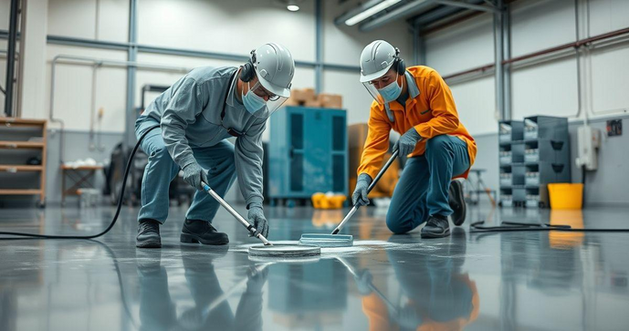 Como escolher as melhores empresas de pintura de piso industrial para seu projeto Como escolher as melhores empresas de pintura de piso industrial para seu projeto