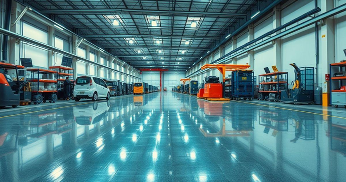 Pintura epóxi para pisos alto transito é a solução ideal para durabilidade e resistência