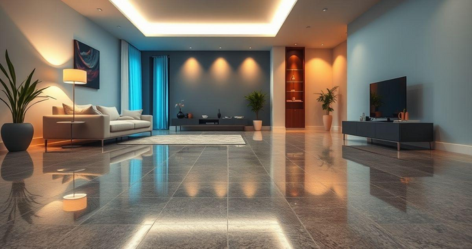 Piso epóxi argamassado como solução moderna para ambientes internos Piso epóxi argamassado como solução moderna para ambientes internos