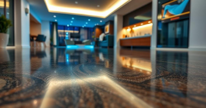 Piso epóxi multicamadas: Vantagens e Aplicações para Ambientes Modernos