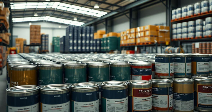 Fornecedores de tinta epóxi: como escolher o melhor para a sua necessidade