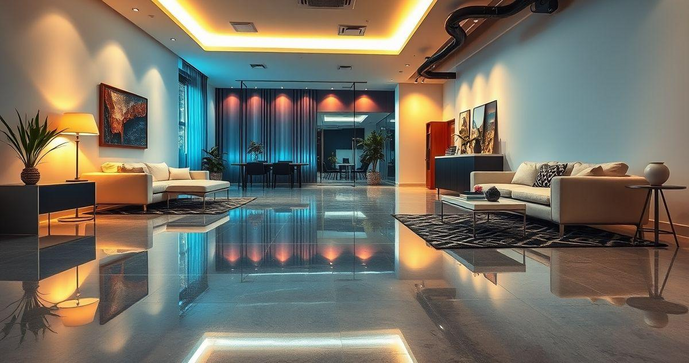Vantagens do piso epóxi que transformam seu ambiente